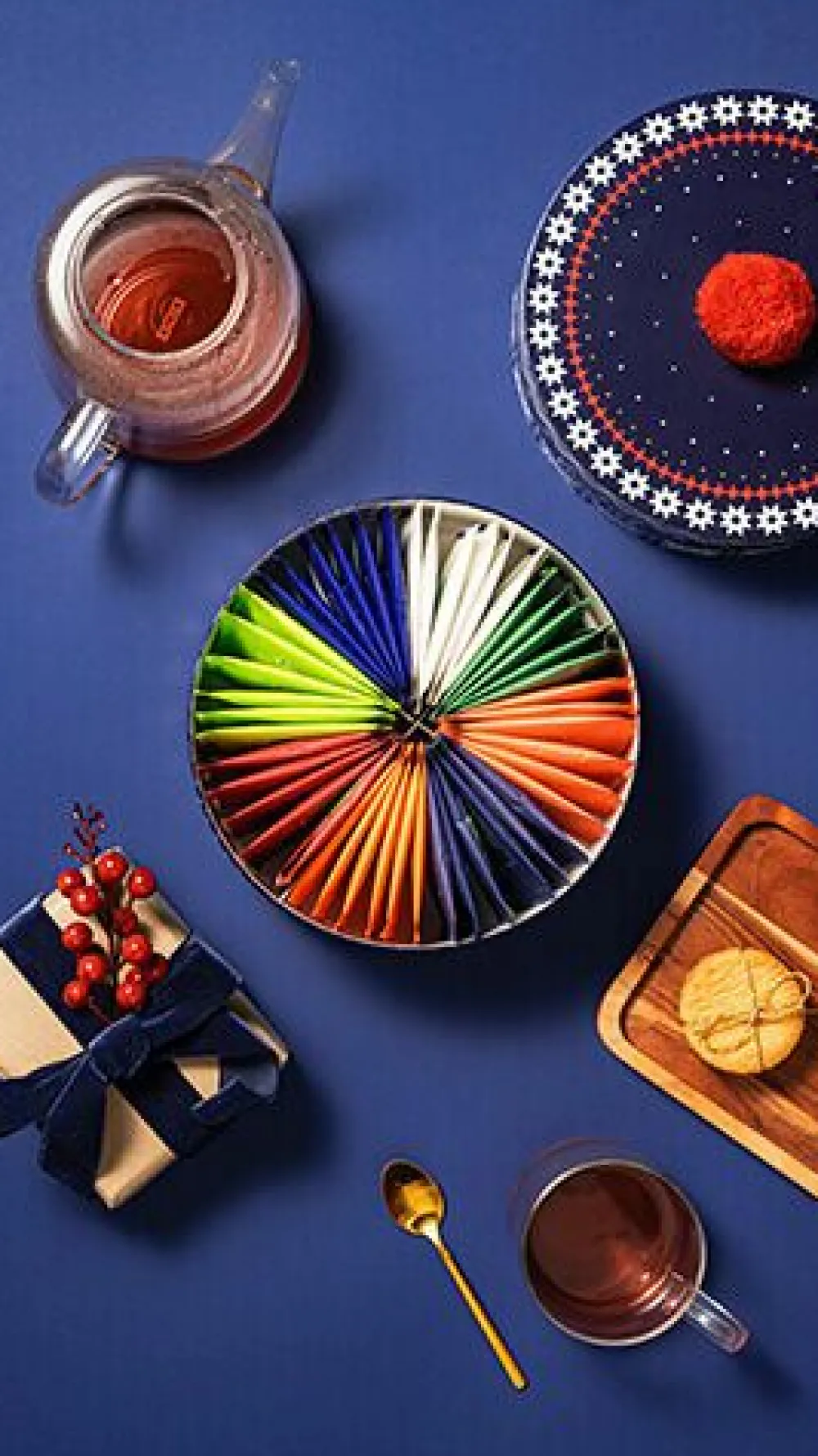 Kusmi Tea Coffret de Noël Assortiment de thés & infusions en sachets< Coffrets