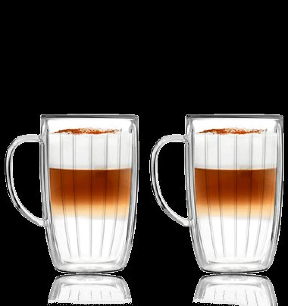 Kusmi Tea Mug Tulip 35Cl - Set de 2 Vialli Design - en verre double paroi< Tasses Et Mugs