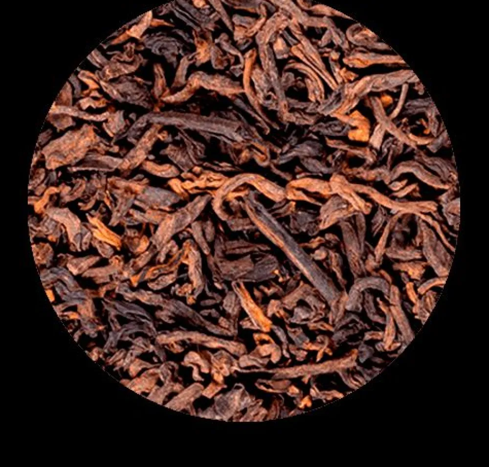 Kusmi Tea Pu Erh Thé sombre fermenté de Chine bio< Thé Noir | Thé Noir