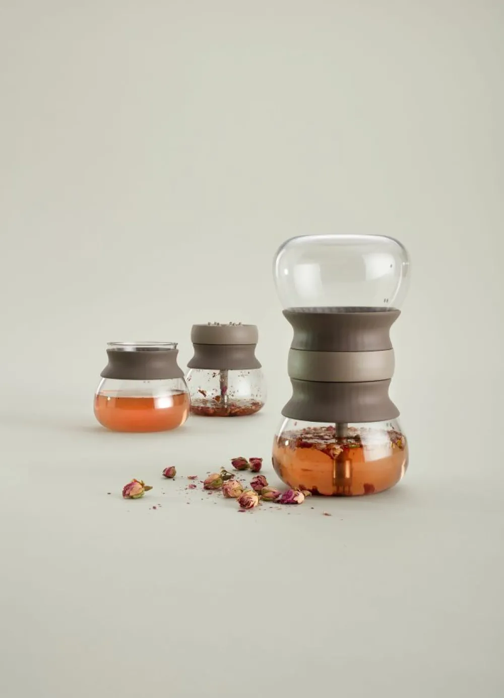 Kusmi Tea Set de préparation du thé en verre 50Cl LÉKUÉ - Calm Tea< Theières