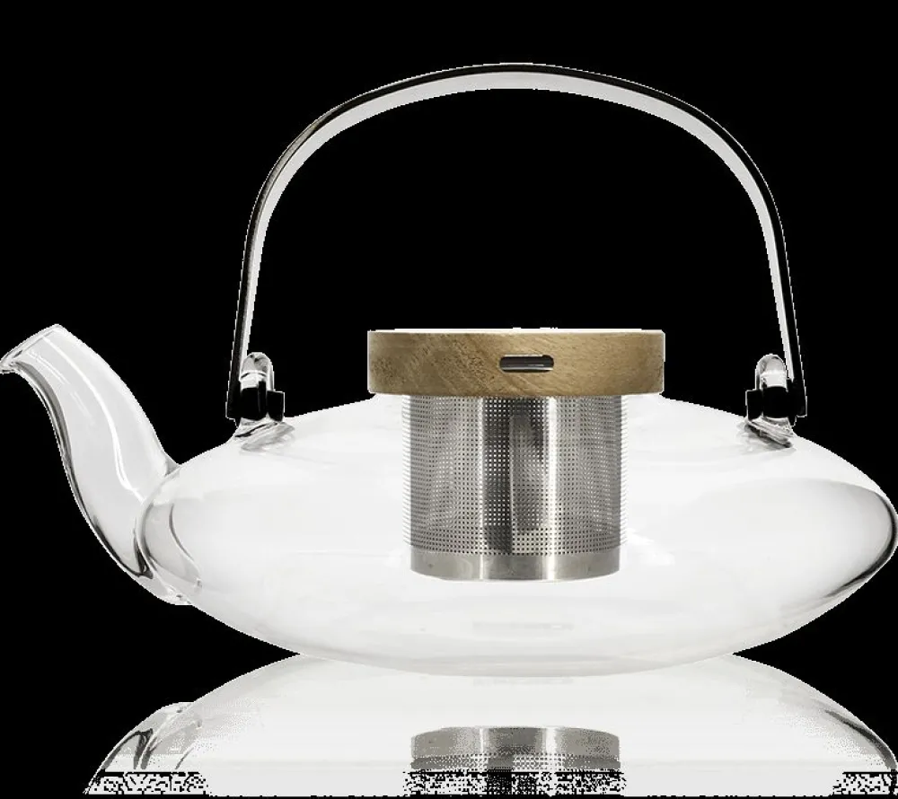 Kusmi Tea Théière en verre 50Cl avec filtre en inox OGO - Sophia< Theières