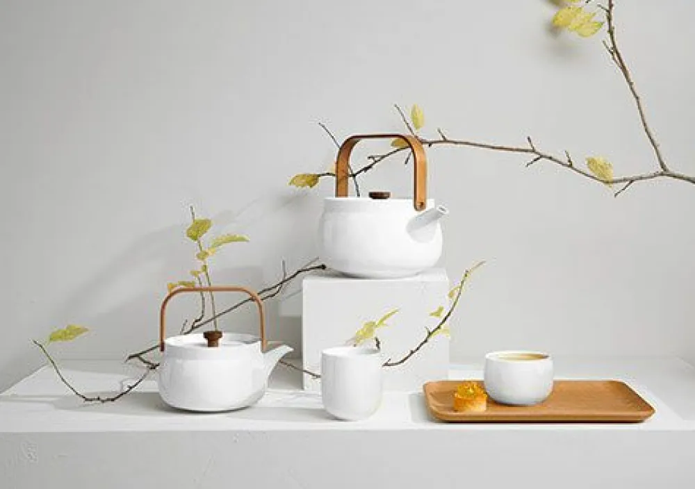 Kusmi Tea Théière Japandi 0.6L ASA SELECTION – Porcelaine< Theières