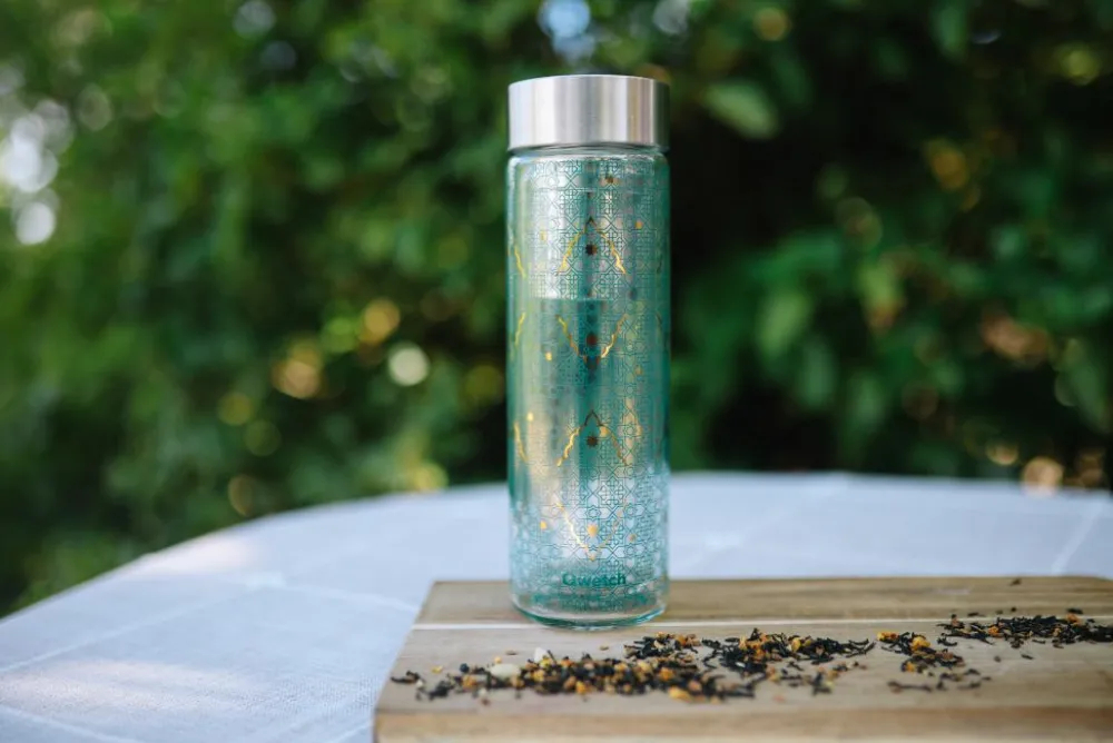 Kusmi Tea Théière nomade en verre 43Cl Avec filtre - QWETCH< Accessoires Isothermes