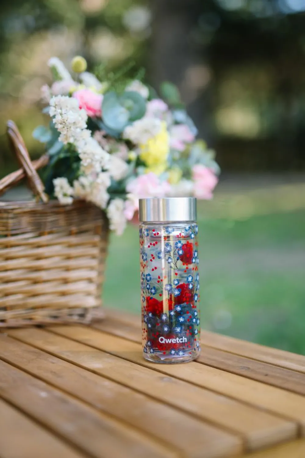Kusmi Tea Théière nomade en verre 32cl Avec filtre - QWETCH< Accessoires Isothermes