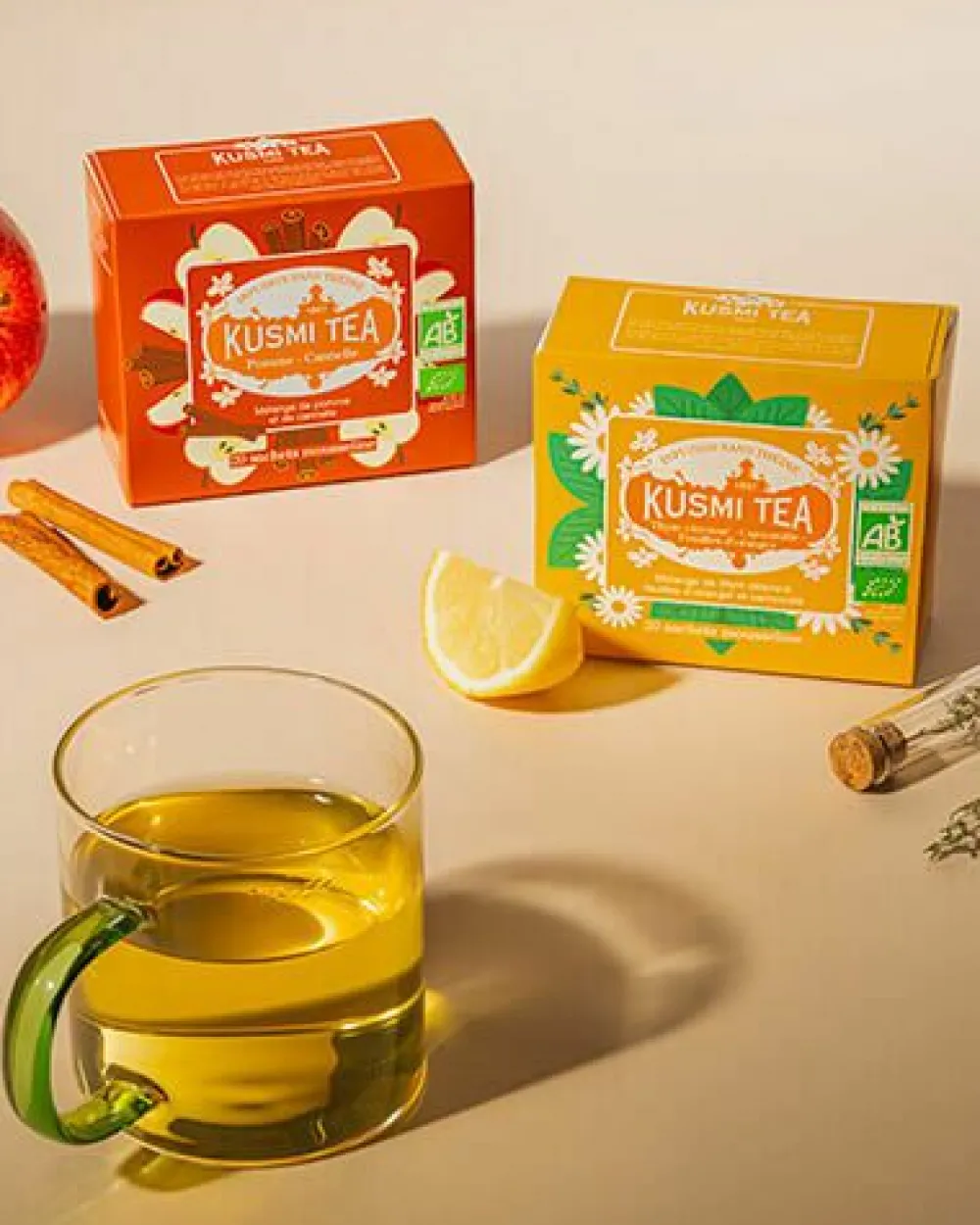 Kusmi Tea Thym citronné - Camomille - Feuilles d’oranger Tisane Camomille, Thym citronné BIO< Infusions Et Tisanes | Infusion Et Tisane