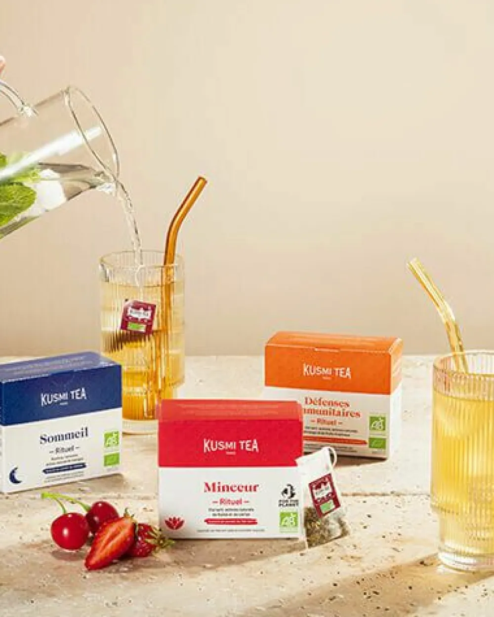 Kusmi Tea Trio Bien-être Boîtes de 18 sachets< Coffrets | Thé Et Infusion Santé